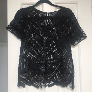 “Lace” top only worn once.